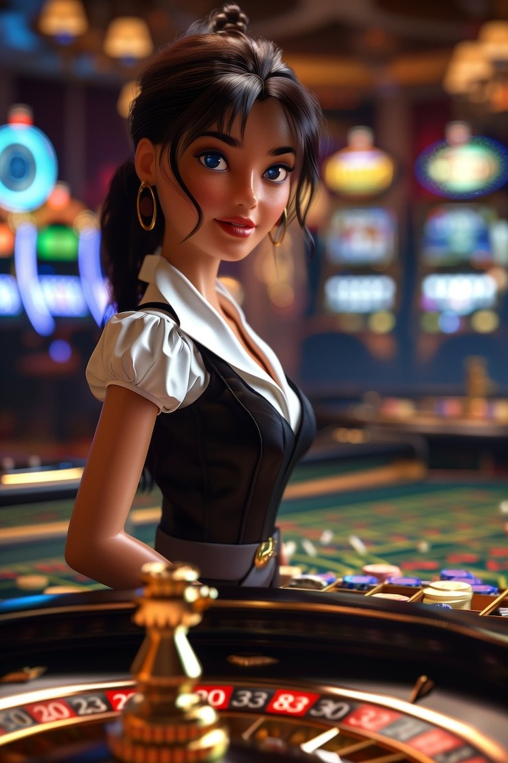 Dealer profesional kami dalam studio Lightning Baccarat gacor8800